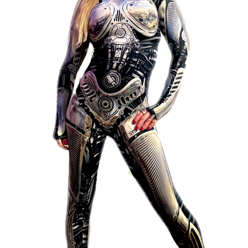 Cyborg Bodysuit - very detailed and stunning! Perfect Halloween costume!